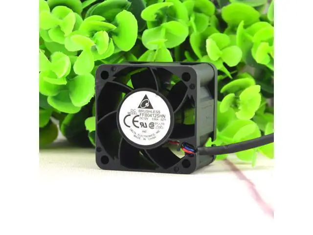 Alt view image 4 of 4 - Brand new original Delta FFB0412SHN 4028 4CM cm Double ball cooling fan 12V PWM