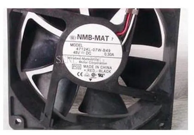 Main image of for NMB-MAT4712KL-07W-B49 120*120*32 48V 3 wire converter cooling fan