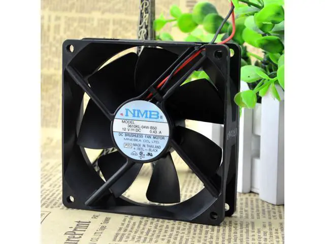 Alt view image 4 of 6 - Brand new original NMB 3610KL-04W-B59 9225 DC12V inverter cooling fan
