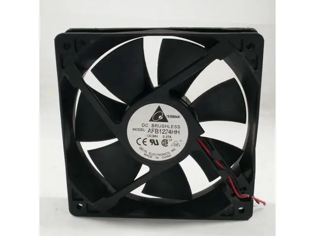 Alt view image 4 of 4 - AFB1224VH original Delta DELTA 12025 24V 0.35A 12 cm inverter cooling fan