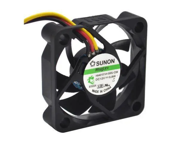 Alt view image 2 of 5 - HA40101V4-0000-c99 4010 40MM 4CM 40*40*10 Cooling fan 12V 0.8W 0.06A 3pin Support velocimetry