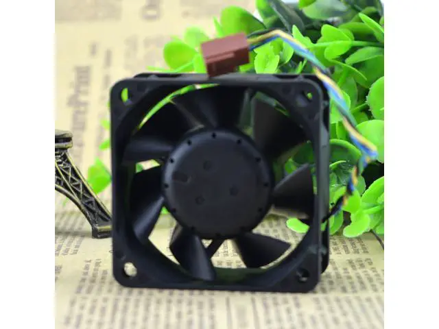 Alt view image 3 of 5 - Delta AFB0612EH 6 cm 6CM 12V 0.48A 6025 double ball cooling fan