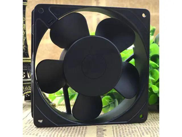 Alt view image 2 of 2 - Original NMB 12038 200V 14 / 13W 12CM 4715PS-20T-B30 AC cooling fan