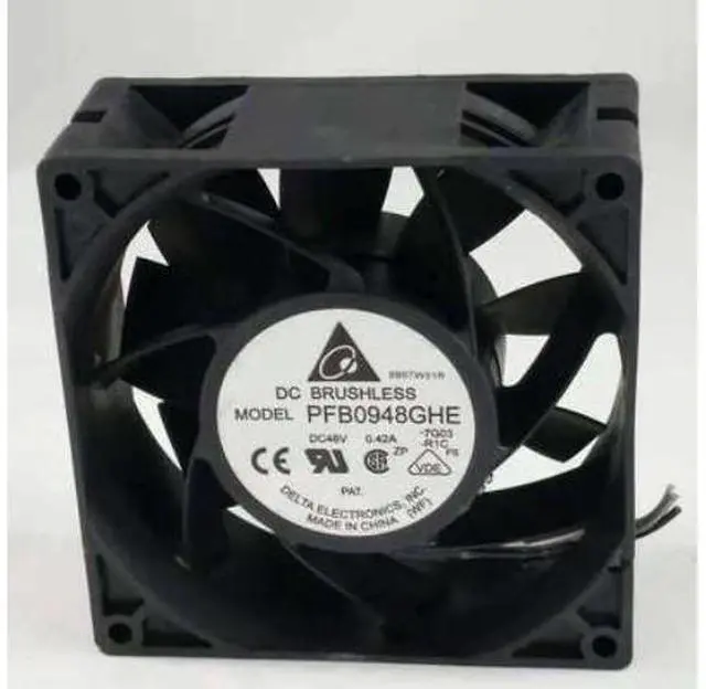 Main image of Original Delta PFB0948GHE 48V 0.42A 92*92*38 Pressurized Temperature Control Cooling Fan
