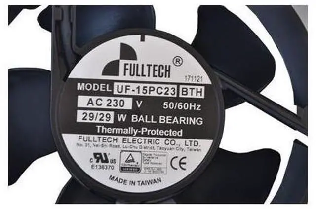 Main image of Taiwan FULLTECH UF-15PC23BTH 230V 29W 17CM 17050 cooling fan