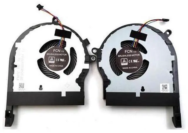 Main image of New For ASUS TUF Gaming FX504GE FX504GE-AH53 FX504GE-BS73 FX504GE-ES52 FX504GE-ES72 Laptop CPU & GPU Cooling Fan One Pair