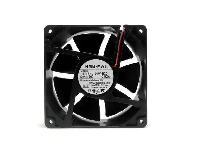 Alt view image 3 of 3 - Original NMB 12038 12V 0.52A 4715KL-04W-B20 UPS 12CM chassis cooling fan