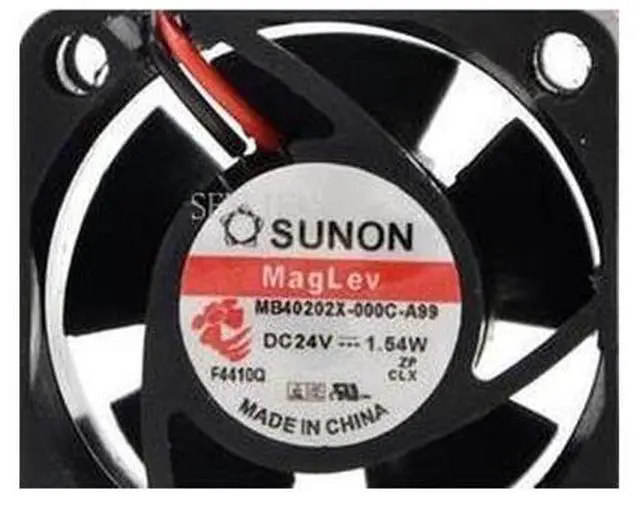 Main image of MB40202V2X-000C-A99 4020 40x40x20mm 4CM 24V 1.54W 2-Wire cooling Fan