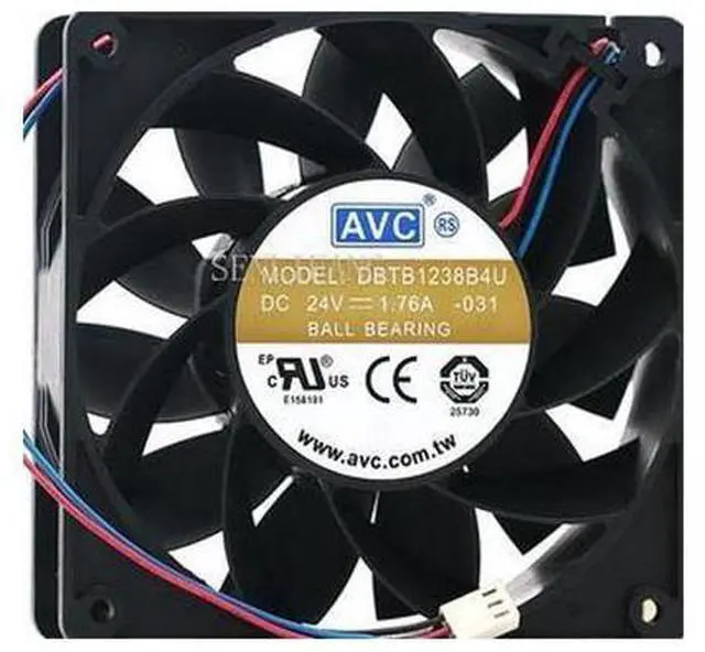 Main image of DBTB1238B4U DC 24V 1.76A 12CM 12038 120*120*38MM 3-wires inverter cooling fan