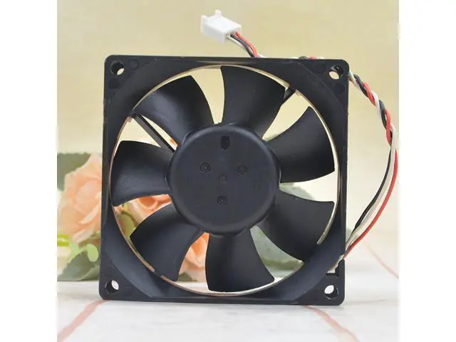 Alt view image 2 of 4 - AFB0812SH new DELTA Delta 8CM 12V 0.51A 8025 dual ball high air volume cooling fan