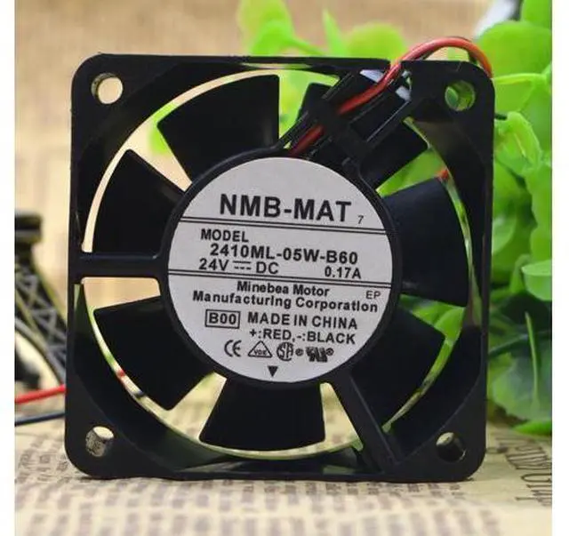 Main image of Original NMB 2410ML-05W-B60 DC 24V 0.17A 6CM 6025 Axial Flow Cooling Fan
