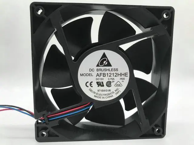 Main image of DELTA Delta AFB1212HHE 12V 12CM 12038 0.70A speed / alarm cooling fan