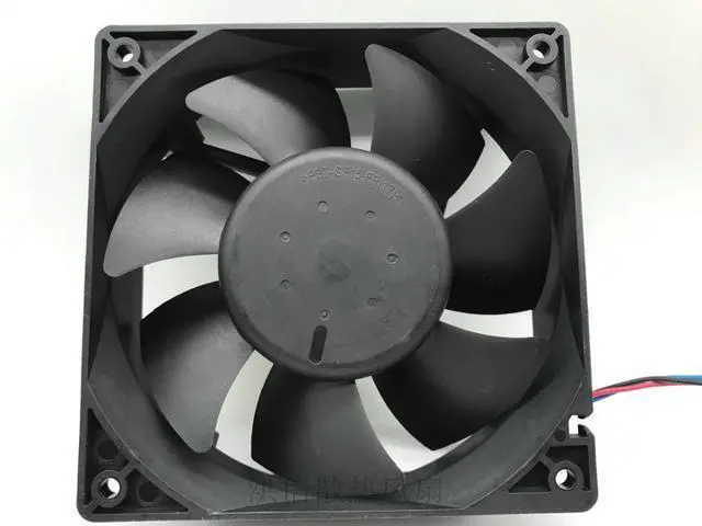 Alt view image 3 of 3 - DELTA Delta AFB1212HHE 12V 12CM 12038 0.70A speed / alarm cooling fan
