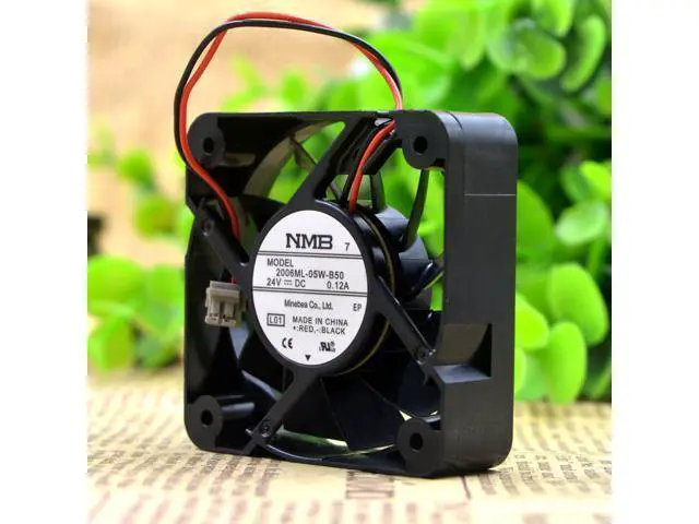 Alt view image 4 of 5 - Brand new genuine NMB 2006ML-05W-B50 24V 0.12A 5cm 5015 cooling fan equipment