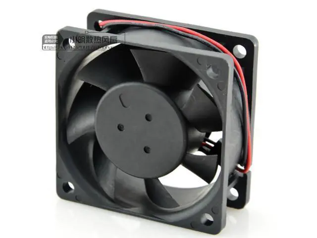 Alt view image 2 of 5 - Original Delta 6025 AFB0624HH 24V 0.14A 3-Wire Ball Cooling Fan 60 * 60 * 25MM