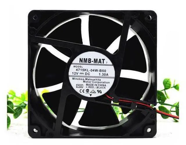 Main image of Brand new original NMB 4715KL-04W-B50 12038 12V 1.3A 2-wire cooling fan