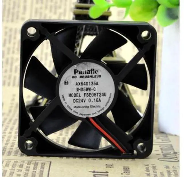Main image of Japan NMB-MAT 6015 FBE06T24U DC24V 0.16A inverter cooling fan