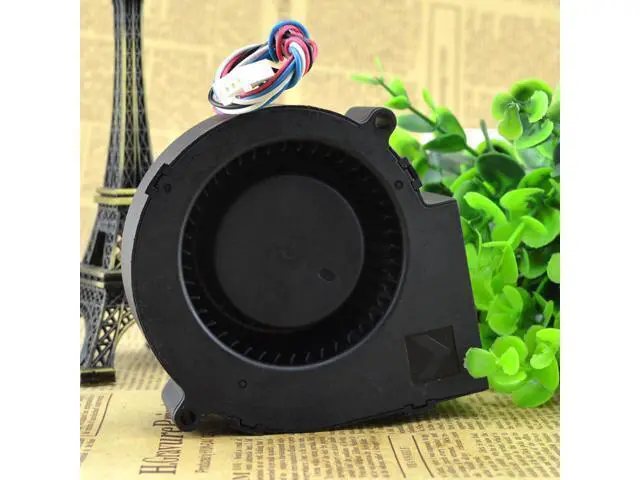 Alt view image 4 of 5 - BA10033B12H New AVC 9733 12V 1.32A Barbecue Grill Turbo Cooling Blower Fan