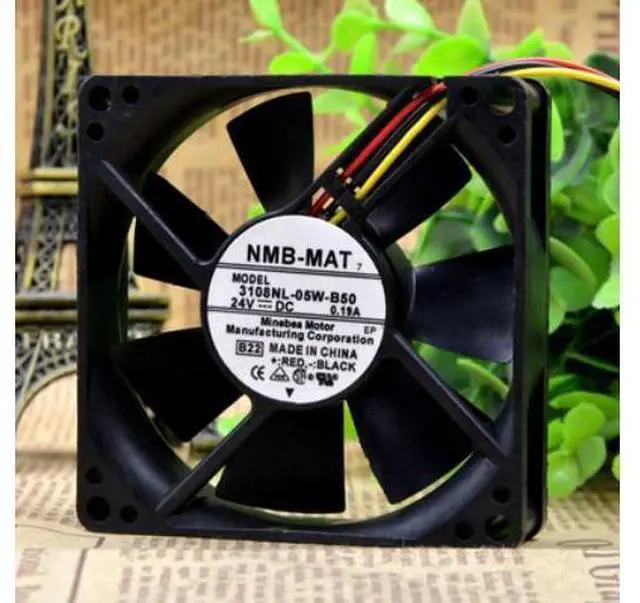 Main image of New NMB-MAT 3108nl-05w-b50 8020 24V 0.19A inverter cooling fan