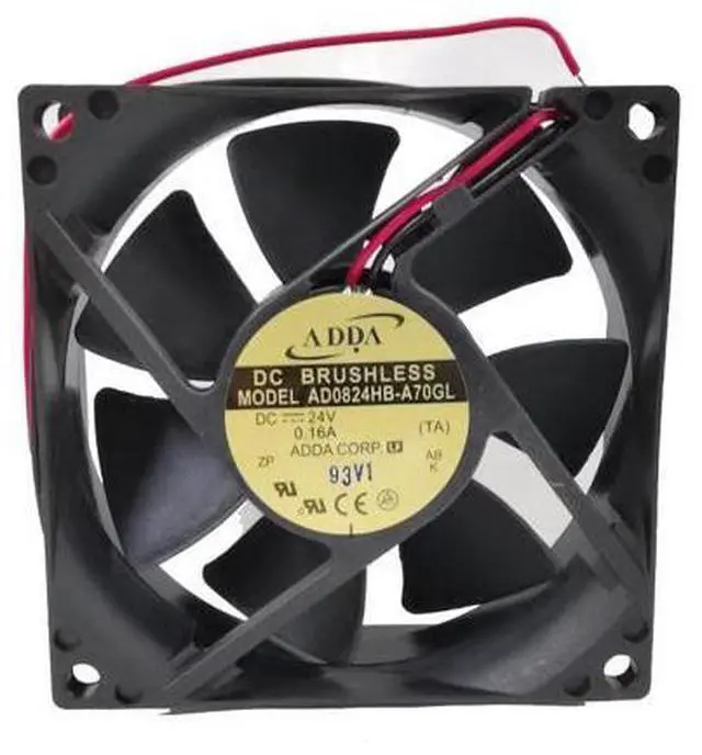 Main image of New Taiwan ADDA AD0824HB-A71GL?AD0824HB-A70GL 24V 0.16A cooling fan