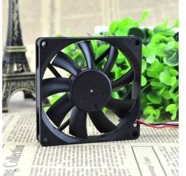 Alt view image 2 of 2 - Original authentic Delta 8015 0.30A 8CM 12V AFB0812VHB CPU double ball cooling fan