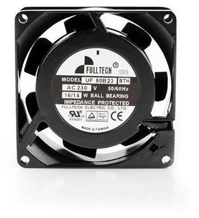 Main image of New Taiwan UF-80B23 BTH 8025 230V 16/14W cabinet cooling fan