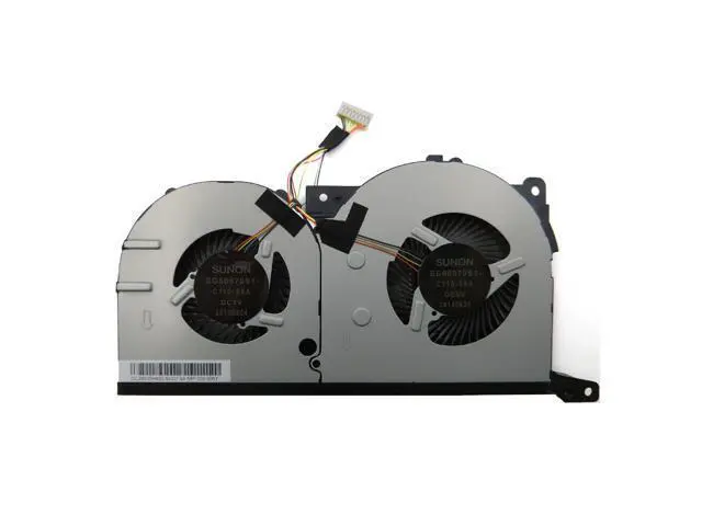 Alt view image 2 of 4 - New For Lenovo Ideapad Y700-14 Y700-14ISK Series Laptop Dual Fan DC28000H4S0 5F10K44758