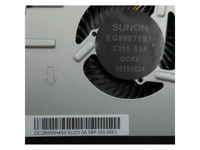 Alt view image 4 of 4 - New For Lenovo Ideapad Y700-14 Y700-14ISK Series Laptop Dual Fan DC28000H4S0 5F10K44758