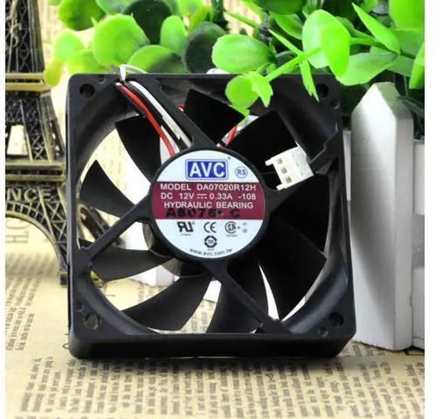 Main image of Original AVC DA07020R12H 12V 0.33A 7020 7CM CPU hydraulic silent cooling fan