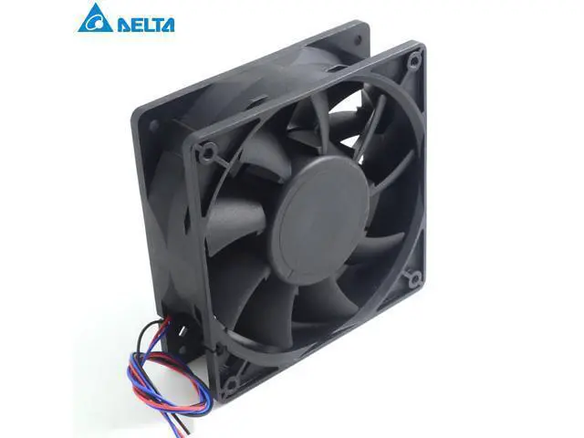 Alt view image 2 of 6 - 120*120*38mm FFB1224SHE-BR00 12038 24V 1.20A wind turbine fan delta