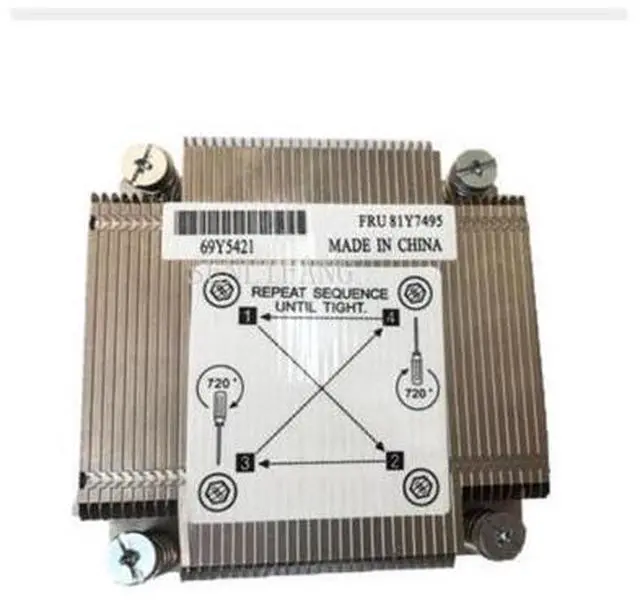 Main image of X3250 M4 server cpu heatsink 81Y7495 69Y5421 1155pin Server Fan x3250 M4 Radiator