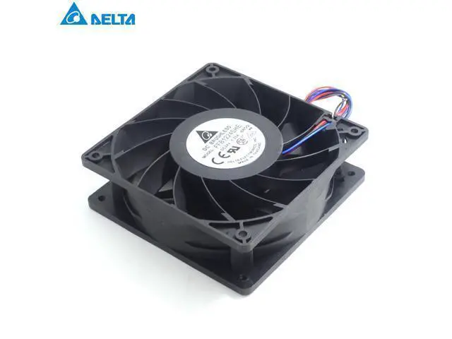 Alt view image 5 of 6 - 120*120*38mm FFB1224SHE-BR00 12038 24V 1.20A wind turbine fan delta
