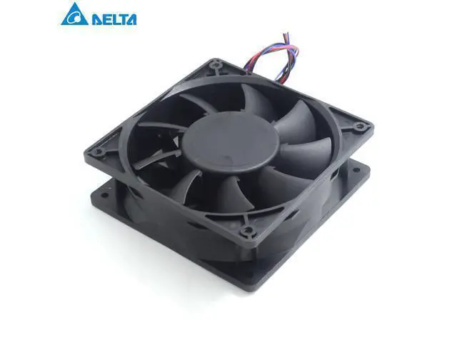 Alt view image 6 of 6 - 120*120*38mm FFB1224SHE-BR00 12038 24V 1.20A wind turbine fan delta