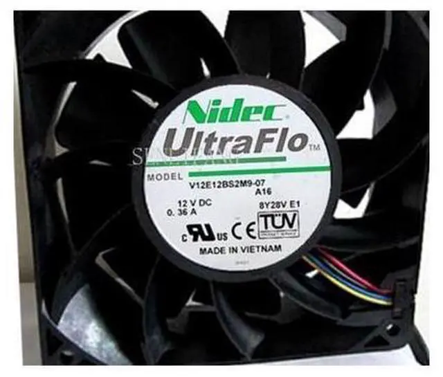 Main image of V12E12BS2M9-07 A13 Server Square Fan DC 12V 1.85A 120x120x38mm 4-wire