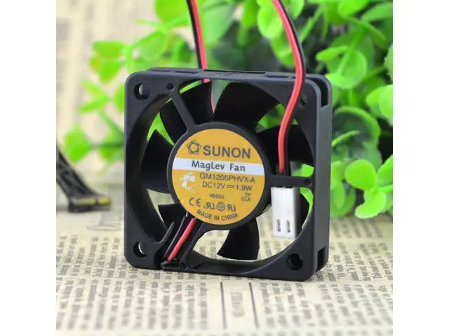 Alt view image 3 of 4 - Original built standard SUNON 5015 12V 1.9W GM1205PHVX-A hydraulic server axial fan