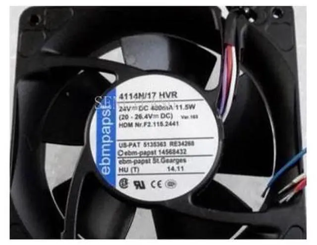 Main image of 4114N \/ 17HVR 24V 12038 11.5W new original line of high-end equipment fan 4