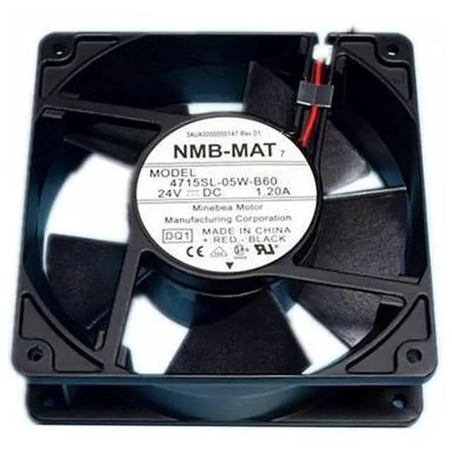 Main image of 4715SL-05W-B60 Original NMB 24V 1.20A 120*120*38 Waterproof Axial Fan
