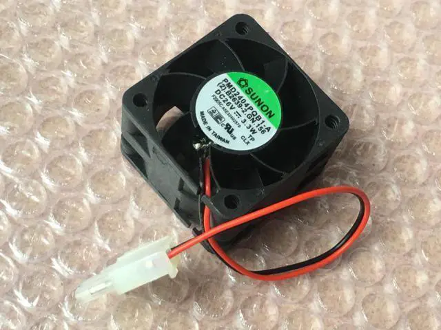 Alt view image 3 of 3 - Brand new original PMD2404PQB1-A 4028 24V 26V 3.6W 4.1W 2-wire inverter fan