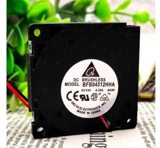Main image of BFB04512HHA Delta 45 * 45 * 10mm 12V 0.26A 4.5cm blower turbo fan