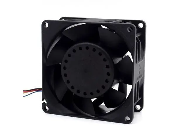 Alt view image 4 of 6 - 3pcs 80*80*38MM PFR0812XHE 8076 4.9A 12V dual motor turn violent car booster fan delta