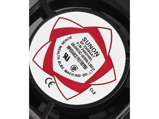 Alt view image 2 of 2 - New SUNON 220V 0.09A 8cm 8025 SF23080AT 2082HBL axial flow fan