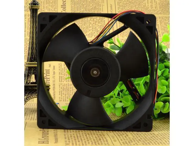 Alt view image 2 of 4 - Brand new original / DELTA 12032 48V 0.33A 12 cm four wire fan EFC1248DF