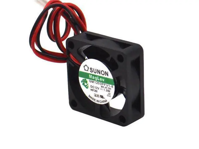 Alt view image 2 of 4 - SUNON 12V 1.0W GM1203PFV1-8 3cm 2 line 3010 magnetic suspension cooling fan 10 pcs\/lot