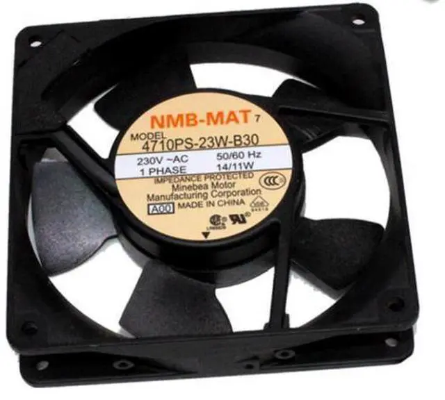 Main image of 4710PS-23W-B30 12025 NMB 220V 12CM aluminum high temperature cabinet fan