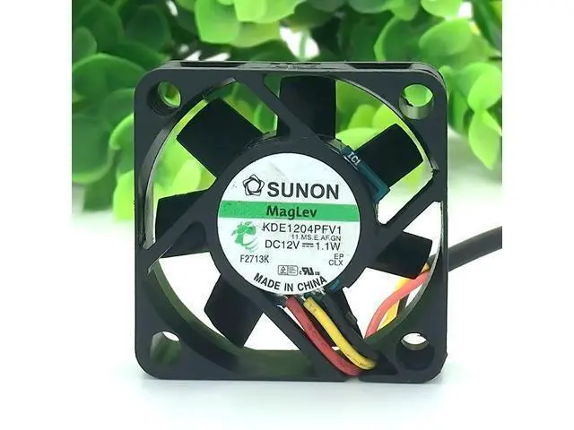 Alt view image 2 of 3 - Original SUNON 4010 12V 1.1W 4CM Silent North and South Bridge Fan KDE1204PFV1