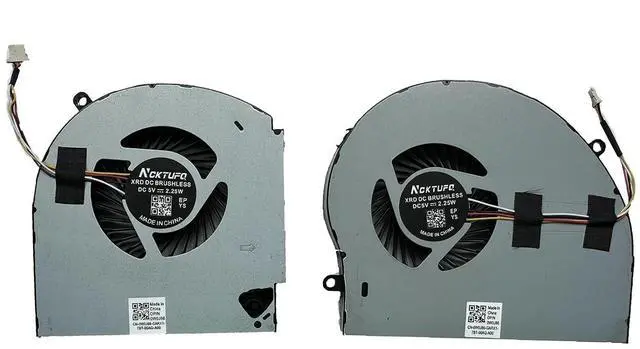 Main image of Replacement New CPU and GPU Cooling Fan for Dell Alienware 17 R4 R5 Series MG75090V1-C060-S9A MG75090V1-C070-S9A P31E ALW17C 0K2PKV 04RFW1 DC5V 0.4A Fan