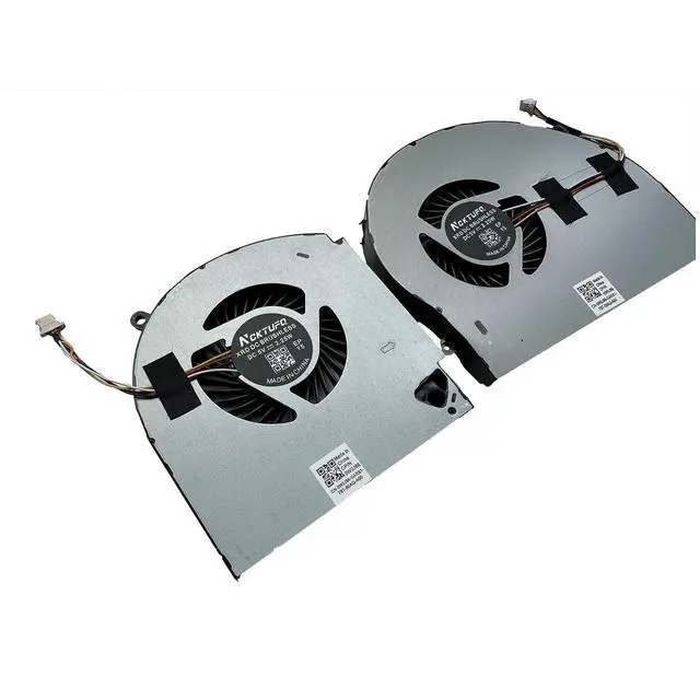 Alt view image 3 of 7 - Replacement New CPU and GPU Cooling Fan for Dell Alienware 17 R4 R5 Series MG75090V1-C060-S9A MG75090V1-C070-S9A P31E ALW17C 0K2PKV 04RFW1 DC5V 0.4A Fan