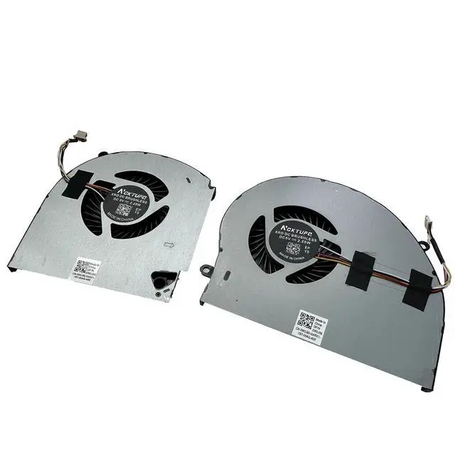 Alt view image 4 of 7 - Replacement New CPU and GPU Cooling Fan for Dell Alienware 17 R4 R5 Series MG75090V1-C060-S9A MG75090V1-C070-S9A P31E ALW17C 0K2PKV 04RFW1 DC5V 0.4A Fan
