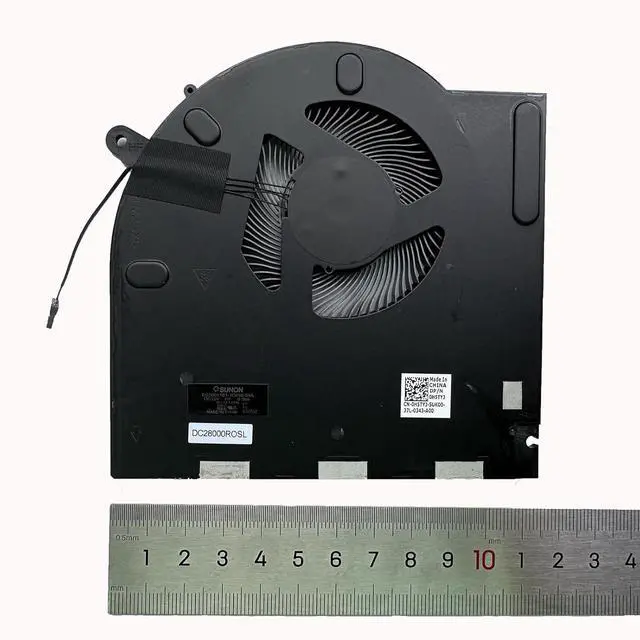 Alt view image 5 of 5 - Laptop Replacement CPU+GPU Cooling Fan for Dell Alienware M17 R3 M17 R4 M17 R5 M17 R6 P45E 0H5TYJ 0CNV63 FM7J 0H5TYJ 0CNV63