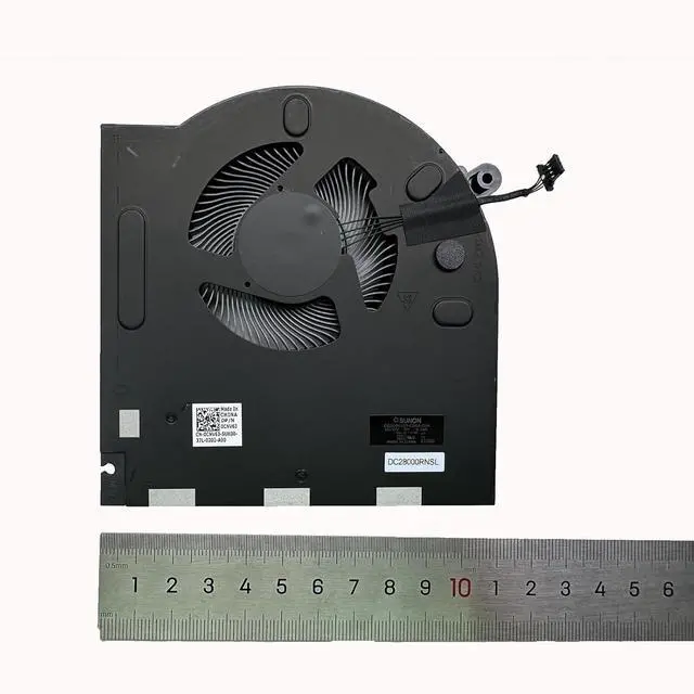 Alt view image 4 of 5 - Laptop Replacement CPU+GPU Cooling Fan for Dell Alienware M17 R3 M17 R4 M17 R5 M17 R6 P45E 0H5TYJ 0CNV63 FM7J 0H5TYJ 0CNV63